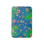 Tropical Vibes Badematte (Vorderseite Vertikal)