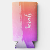 Tropical Vibes Beach Bachelorette Bash Selters Dosenkühler (Rückseite)