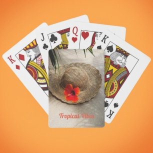 Tropical Vibes Beachy individuell einstellbar Spielkarten