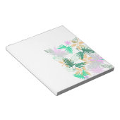 Tropical Vibes Blätter Pflanze Notizblock (angewinkelt)
