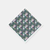 Tropical Vibes Blätter Pflanze Serviette (Ecke)