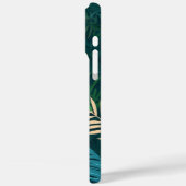 Tropical Vibes – Botanical iPhone Cover (Rückseite / Links)