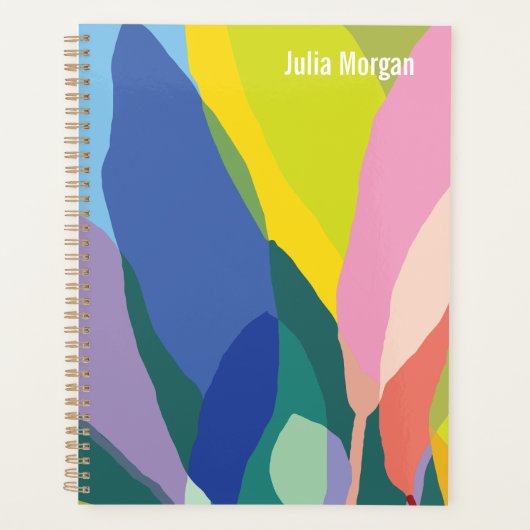 Tropical Vibes bunter Planer (Vorderseite)