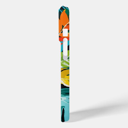 Tropical Vibes Case-Mate iPhone Hülle (Rückseite / Links)