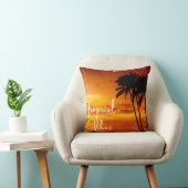 Tropical Vibes Doppelseitiges Kissen (Stuhl )