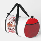 Tropical Vibes Endless Summer Skeleton Duffle Bag (Rechte Ecke)