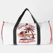 Tropical Vibes Endless Summer Skeleton Duffle Bag (Rückseite)