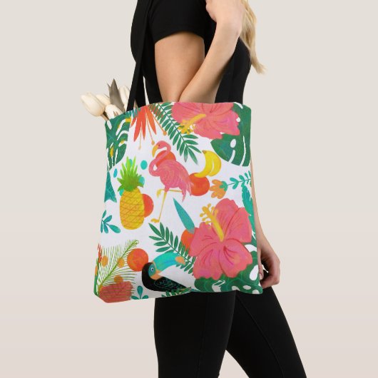 Tropical Vibes Floral Blätter Summer Chic Tasche (Von Nahem)