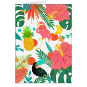Tropical Vibes Floral Blätter Summer Luau Party (Vorne)