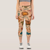Tropical Vibes High Waisted Capris Gift (Vorderseite)