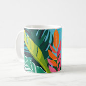 Tropical Vibes Kaffeetasse (Vorderseite Links)