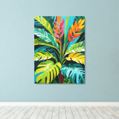 Tropical Vibes Leinwanddruck (Insitu (Holzboden))