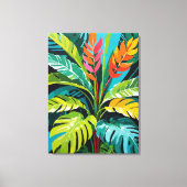 Tropical Vibes Leinwanddruck (Vorderseite)