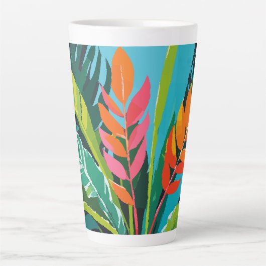 Tropical Vibes Milchtasse (Vorderseite)