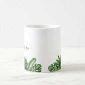 Tropical Vibes - Monstera Leaf Tasse (Mittel)