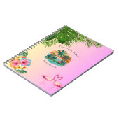 Tropical Vibes Notebook Notizblock (Linke Seite)