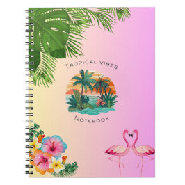 Tropical Vibes Notebook Notizblock