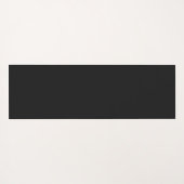 Tropical Vibes | Rosa und Blau Monstera Leaf Yogamatte (Rückseite (Horizontal))