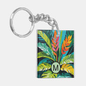 Tropical Vibes Schlüsselanhänger (Vorderseite links)