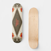 Tropical Vibes Skateboard (Vorderseite)