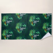 Tropical Vibes Strandtuch (Vorderseite)