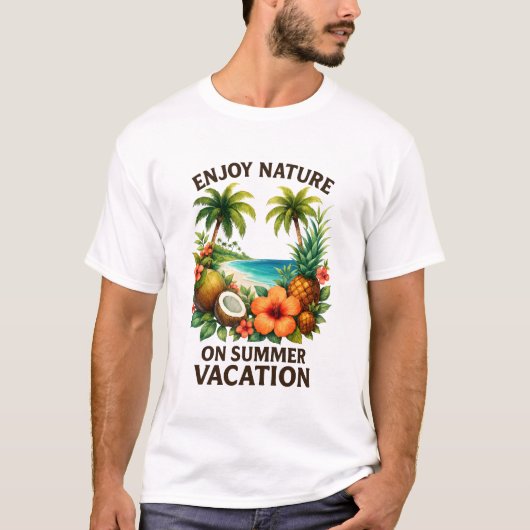 Tropical Vibes T-Shirt (Vorderseite)