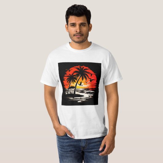 Tropical Vibes T-Shirt (Vorne ganz)