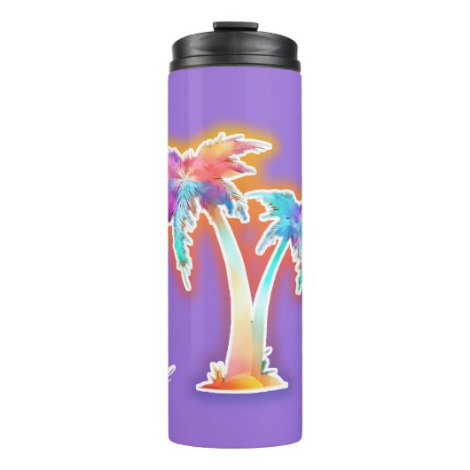Tropical Vibes Thermosbecher (Vorderseite)