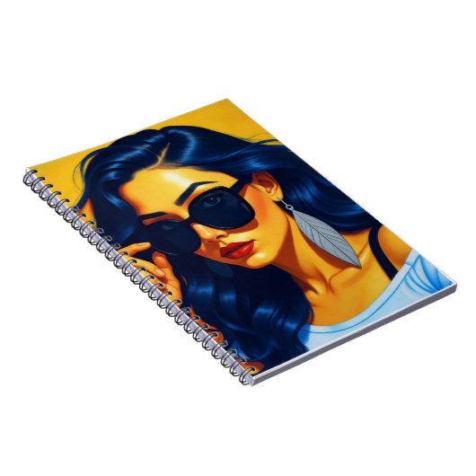 Tropical Vibrance Photo Book Notizblock (Rechte Seite)