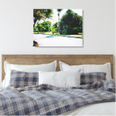 Tropical ViewPoint Canvas Print Leinwanddruck (Insitu (Schlafzimmer))