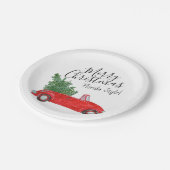 #Tropical Vintag Red Car Teller #Christmas Tree (Schrägansicht)