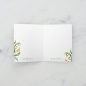 Tropical Vintage Yellow Pineapple (Innenseite)