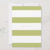 Tropical Watercolor Elephant Safari Kindergeburtst Einladung (Rückseite)