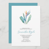 Tropical Watercolor Flora Girls - The Restaurant (Vorne/Hinten)