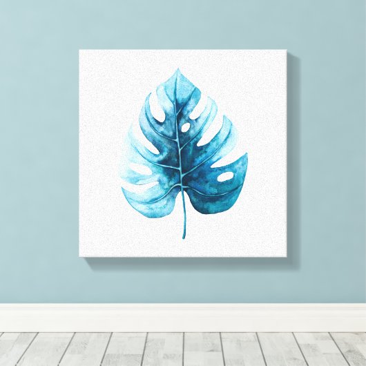 Tropical Watercolor Leinwanddruck (Insitu (Holzboden))