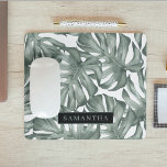 Tropical Watercolor Modern Oasis Leaves<br><div class="desc">Die neue Kollektion Tropical Watercolor Moderne Oasis Blätter Muster ist ab sofort auf Zazzle erhältlich! Tauchen Sie ein in die lebendige Schönheit der Natur mit diesen atemberaubenden Produkten, die eine zeitgenössische Drehung auf tropischem Laub bieten.Wählen Sie aus einer großen Auswahl an Produkten, um Ihre Bedürfnisse und Ihren persönlichen Stil zu...</div>