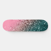 Tropical Watermelon Glitter #2 Skateboard (Horizontal)
