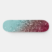 Tropical Watermelon Glitzer #1 Skateboard (Horizontal)