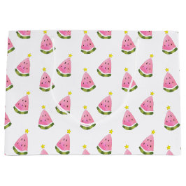 Tropical Watermelon Sommer Weihnachtsgeschenk Tasc Große Geschenktüte
