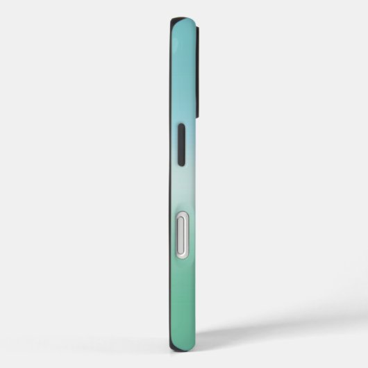 Tropical Waters Gradient Monogram Name  Case-Mate iPhone Hülle (Rückseite / Rechts)