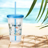 Tropical Wave Surf Acrylic Acryltrinkbecher