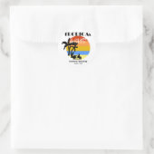 Tropical Waves Summer Beach Sticker (Tasche)