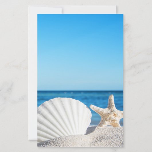 Tropical Wedding Ocean Beach  (Rückseite)