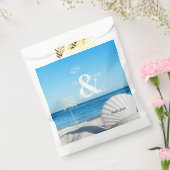 Tropical Wedding Ocean Beach Geschenktütchen (Versiegelt)