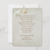 Tropical Wedding Vow Renewal Einladung (Vorderseite)