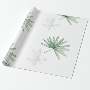 Tropical White Geschenkpapier