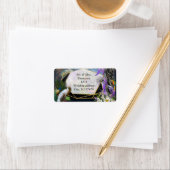 Tropical Wisteria Paradise Adressaufkleber (Insitu)