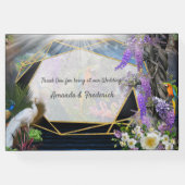 Tropical Wisteria Paradise Gästebuch (Rückseite)