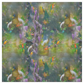 Tropical Wisteria Paradise Stoff (Muster)