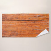 Tropical wood texture. abstract, home decor, backg badehandtuch (Badehandtuch)